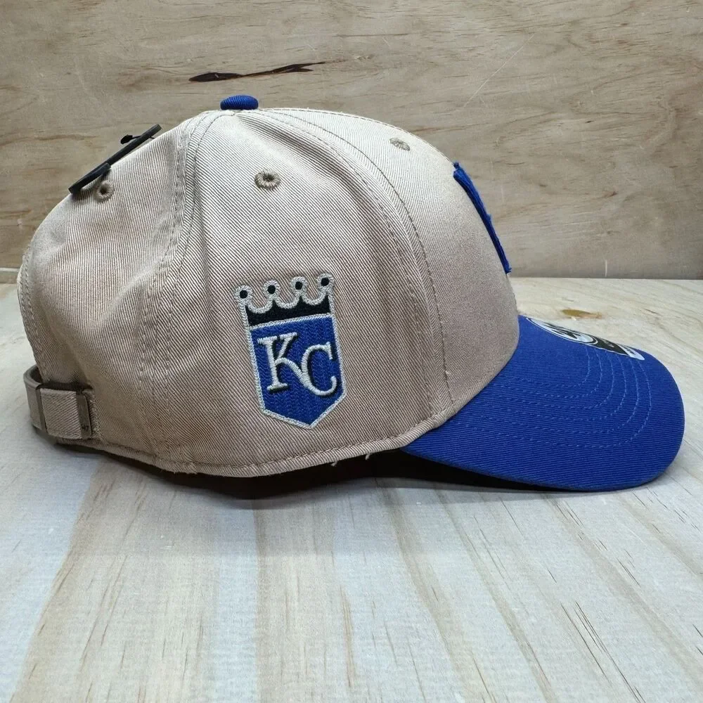NEW Kansas City Royals '47 Brand MVP Dusty Cooperstown Adjustable Hat Cap OSFM
